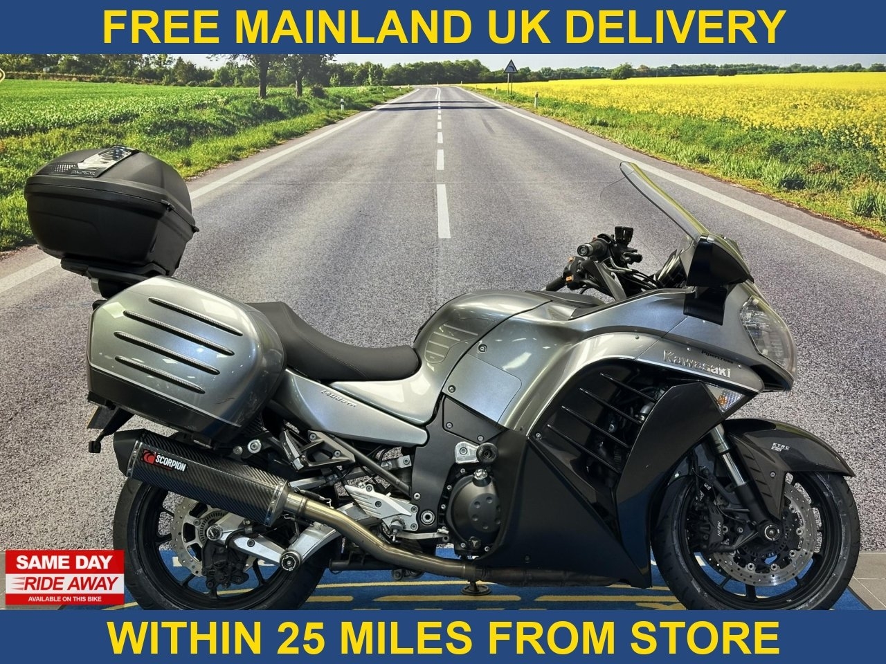 Kawasaki GTR1400 ZG1400 GTR