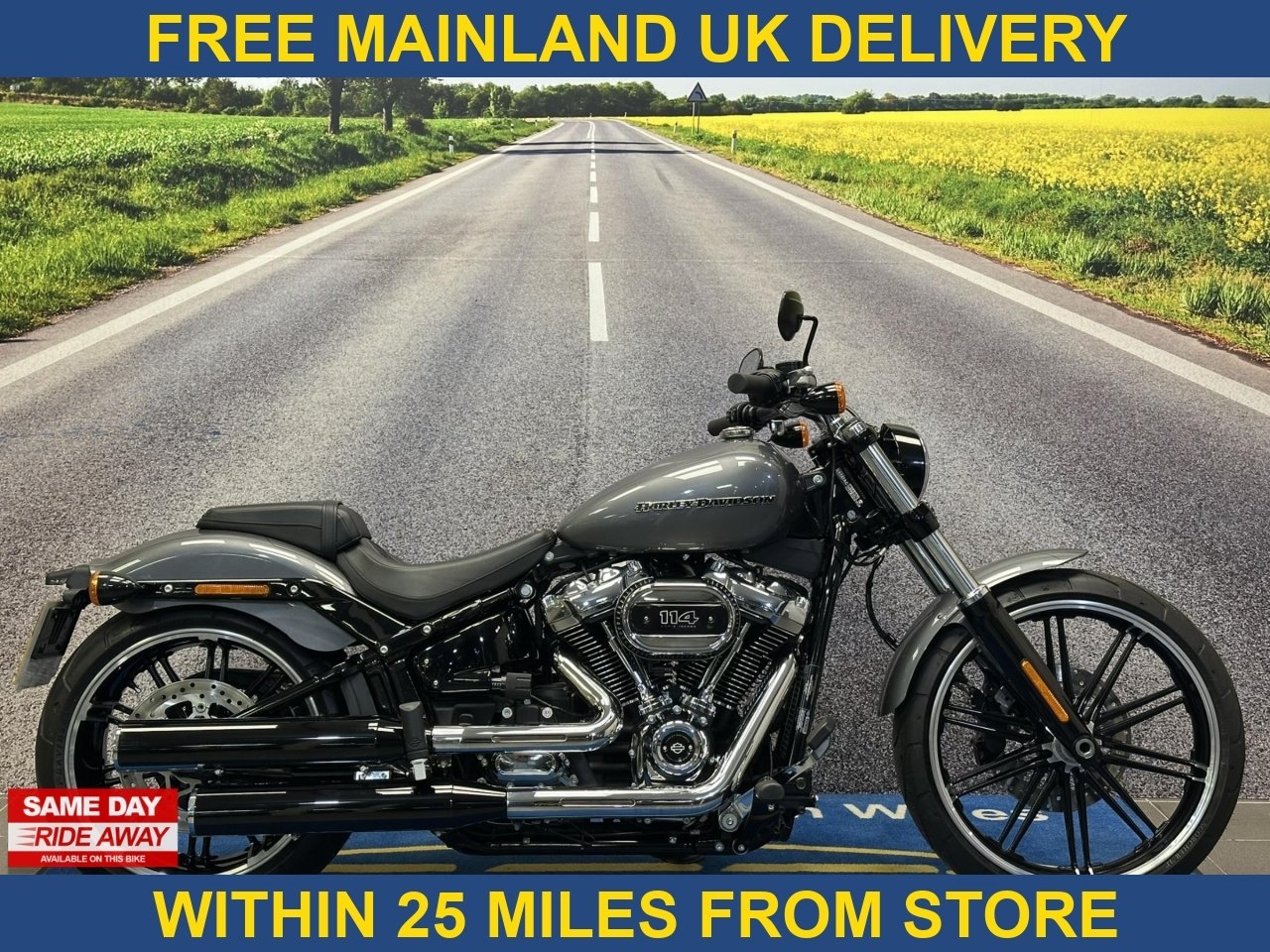 Harley-Davidson Softail Fxbrs Breakout 114 1868