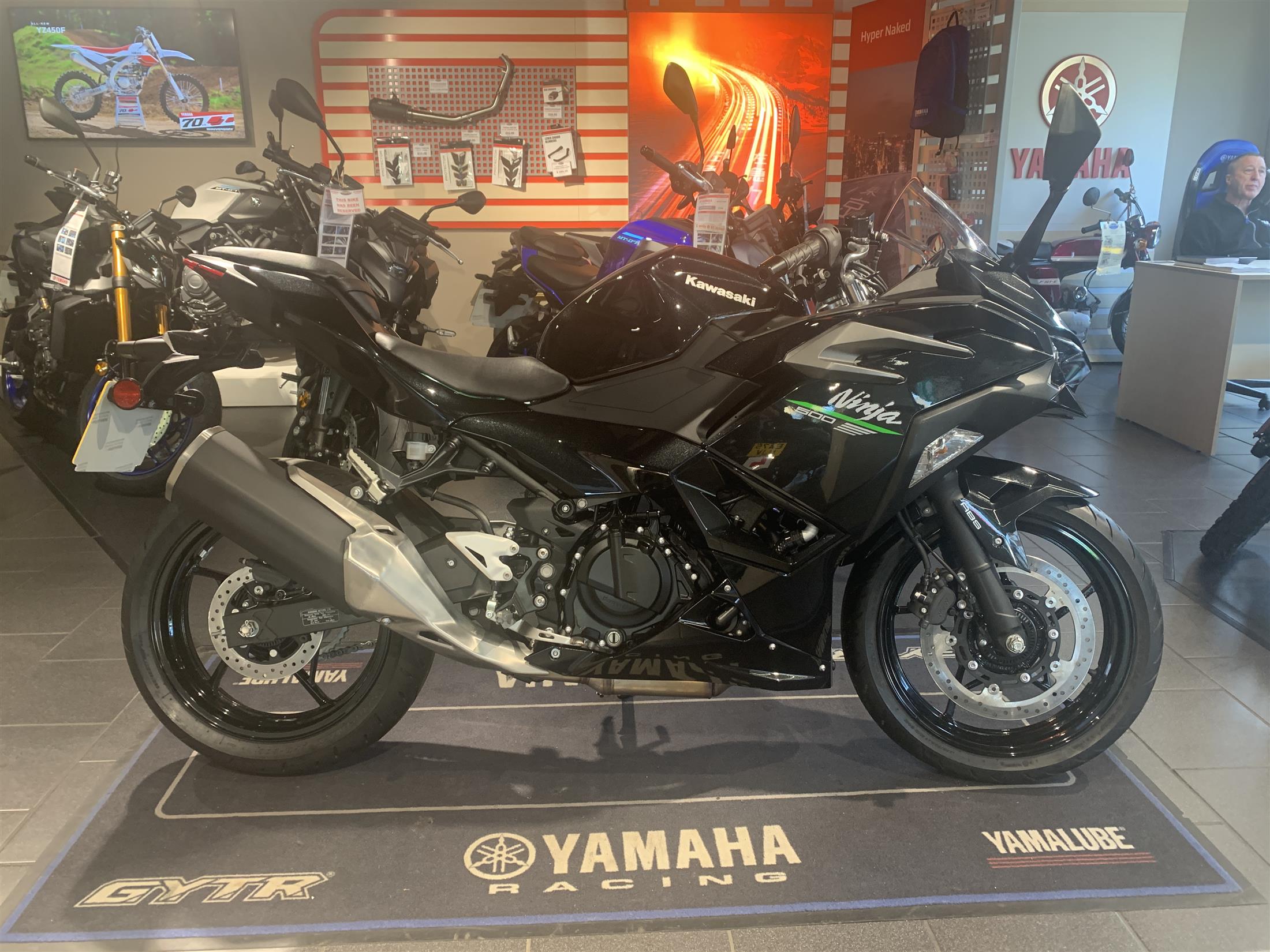 2023 Kawasaki Ninja 500, Only 2 miles from new, Kawasaki warranty !