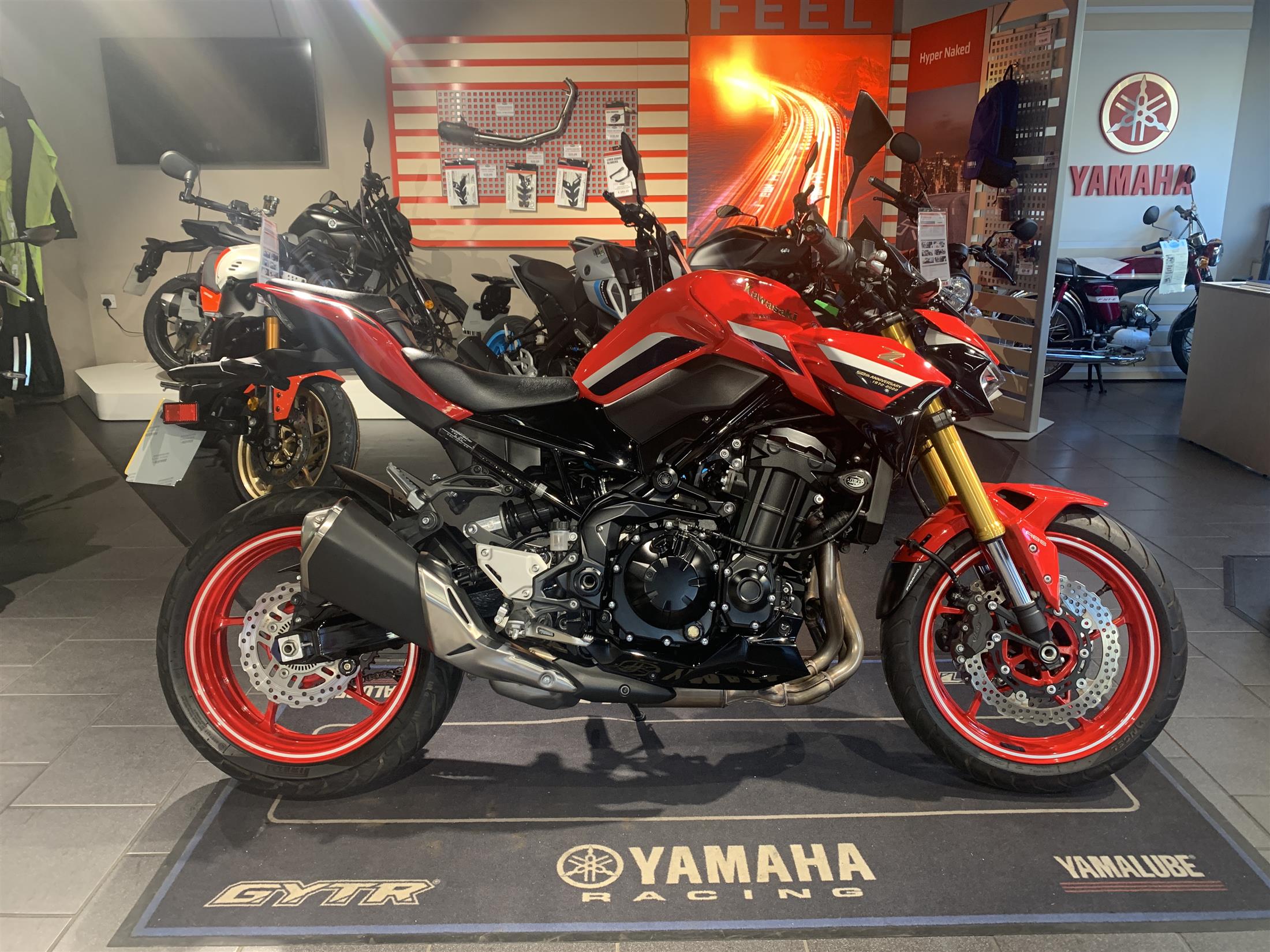 2022 Kawasaki Z 900 50TH Anniversary, 1 Owner, F.S.H, Datatagged.